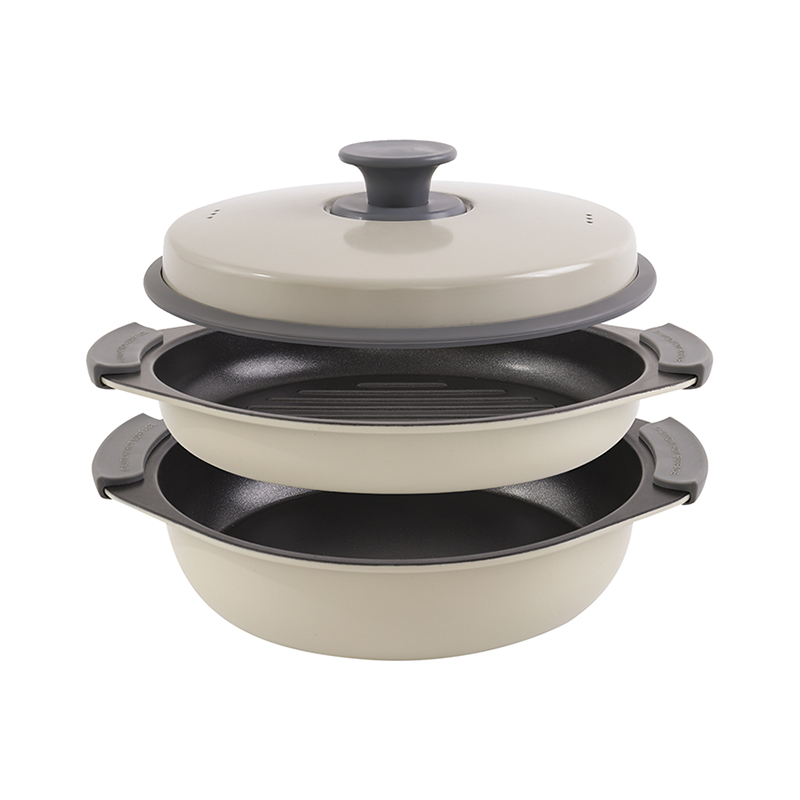 Cubra con salida de vapor Microondas Parrilla Multi-Olla