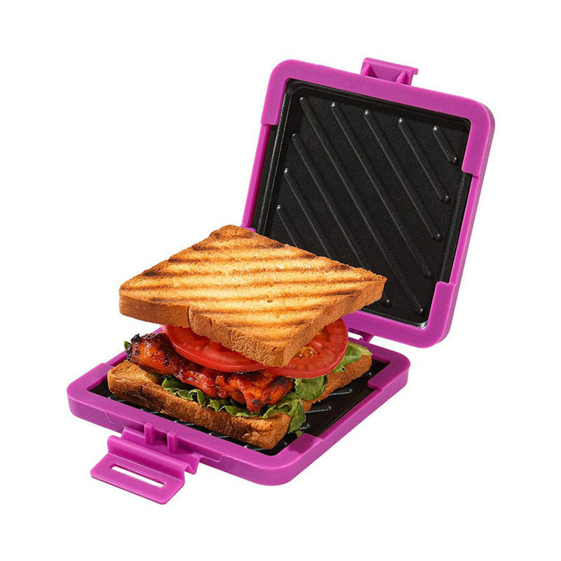 Bandeja para parrilla de sándwich y tostadora para microondas