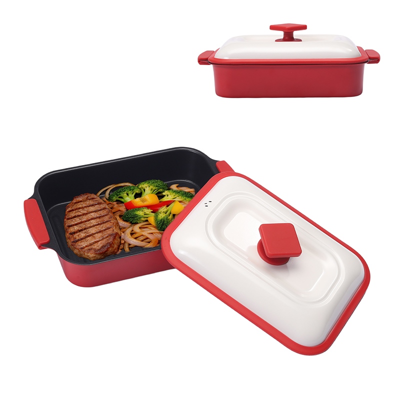 Revestimiento antiadherente Microondas Grill Multi-Olla
